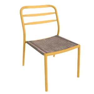 Ivan cafe Chair yellow