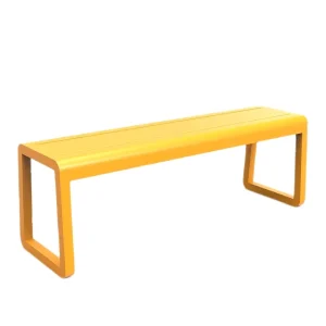 Liam cafe Bench in yellow