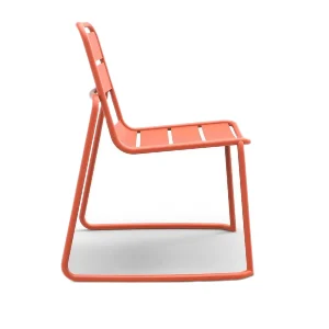 Liam Chair chair for restaurants in orange colours