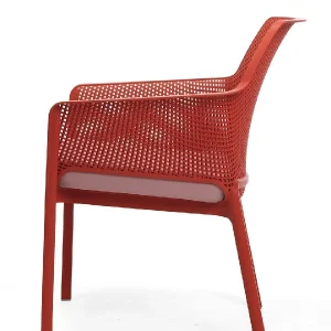 Rooroo cafe Armchair red