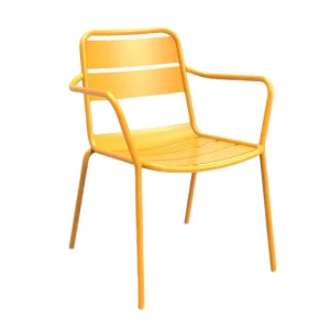 Sabye cafe Chair in yellow