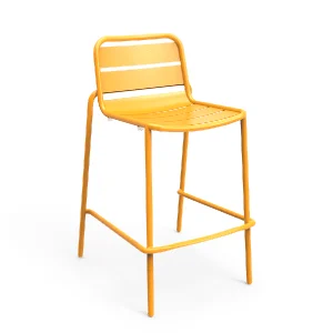 Sabye restaurant Stool in yellow colour