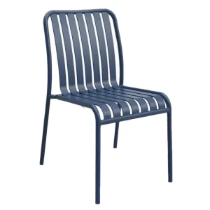 Zita Lala chair for restaurants in navy colours