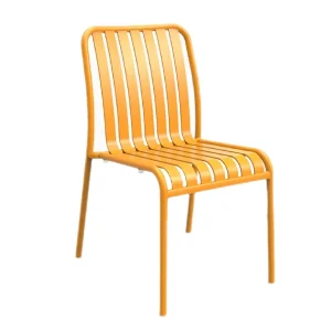 Zita Lala chair for restaurants in yellow colours