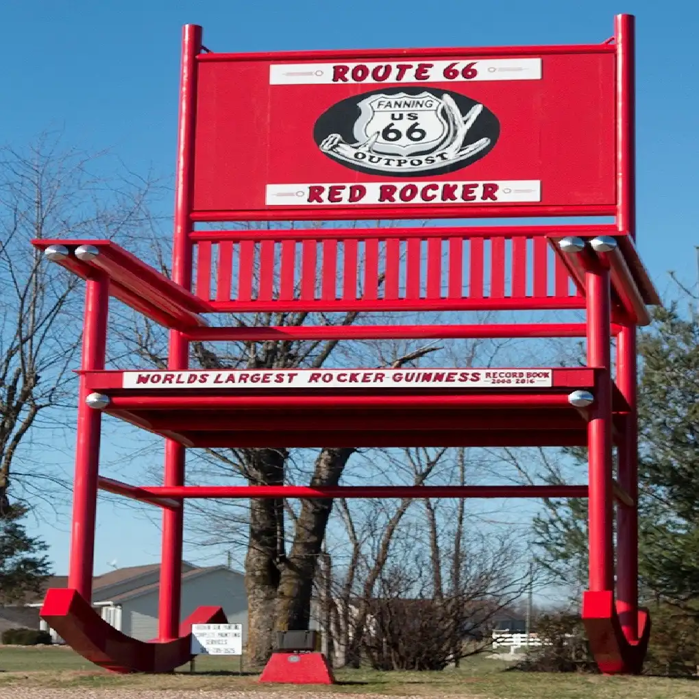 Big Chair makes Guinness Book of World Records