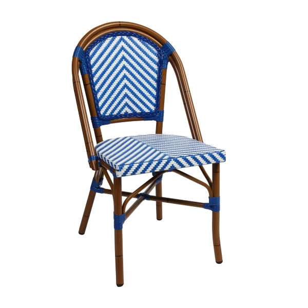 Amarin Chair Blue chairs for commercial restaurant