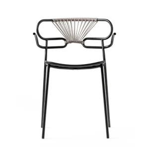 Cesare Arm Chair Wavy Line commercial chair