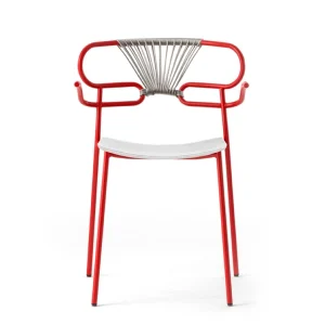 Cesare Arm Chair Wavy Line S