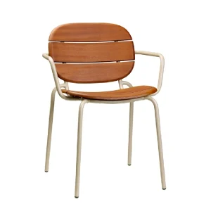 Giacobbe Wood Arm Chair restaurant chair