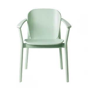 Leone Arm Chair green restaurant chair