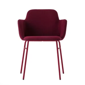 Ottaviano Upholstered Arm Chair red hospitality chair