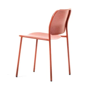Paolo Dot Arm Chair cafe chair red