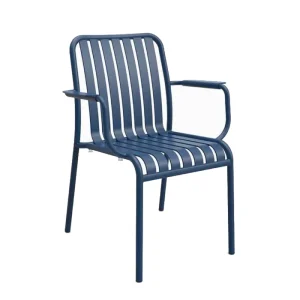 Zita Lala Arm Chai blue chair commercial chair